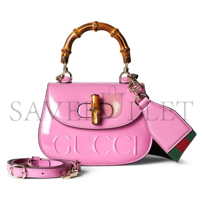 GUCCI BAMBOO 1947 MINI PYTHON BAG 786482 (17*12*7.5cm)